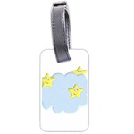 Happy Stars in a Cloud Luggage Tag (one side)