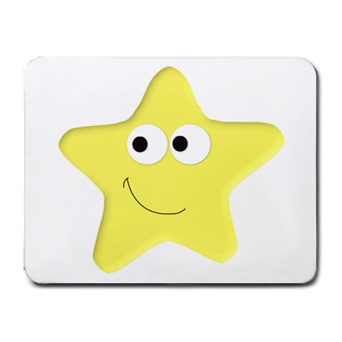 Happy Star Small Mousepad from ArtsNow.com Front