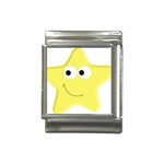 Happy Star Italian Charm (13mm)