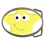 Happy Star Belt Buckle