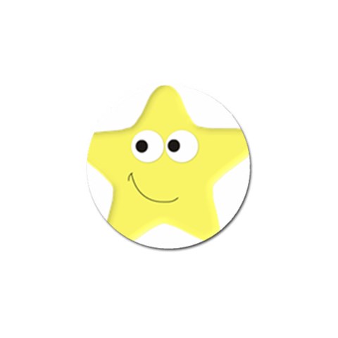 Happy Star Golf Ball Marker (10 pack) from ArtsNow.com Front