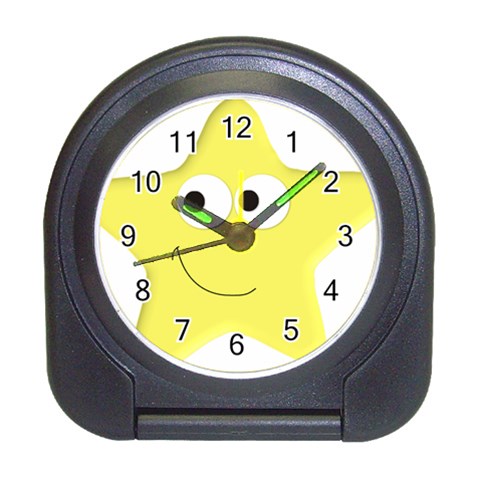 Happy Star Travel Alarm Clock from ArtsNow.com Front