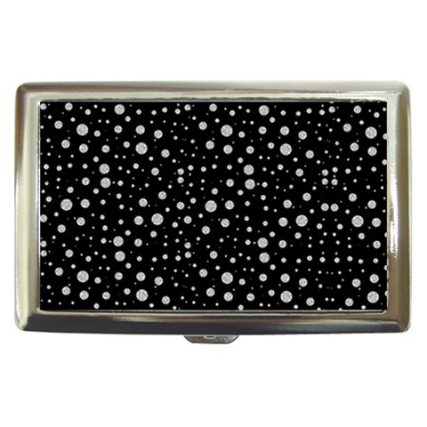 Snowing Diamonds Cigarette Money Case from ArtsNow.com Front