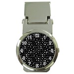 Snowing Diamonds Money Clip Watch