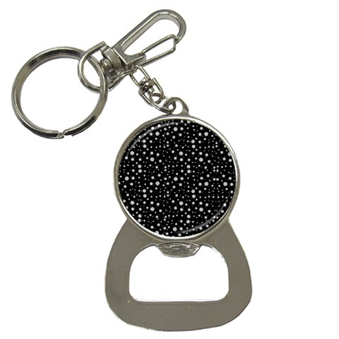 Snowing Diamonds Bottle Opener Key Chain from ArtsNow.com Front