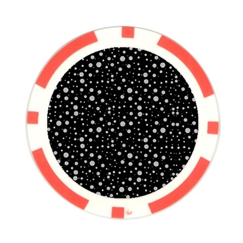 Snowing Diamonds Poker Chip Card Guard (10 pack) from ArtsNow.com Front