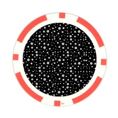 Snowing Diamonds Poker Chip Card Guard (10 pack) from ArtsNow.com Front