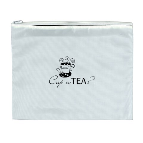 Cup a Tea Cosmetic Bag (XL) from ArtsNow.com Front