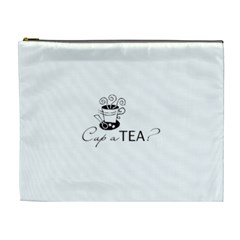 Cup a Tea Cosmetic Bag (XL) from ArtsNow.com Front