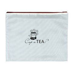 Cup a Tea Cosmetic Bag (XL) from ArtsNow.com Back