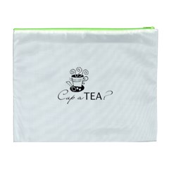 Cup a Tea Cosmetic Bag (XL) from ArtsNow.com Back