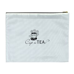 Cup a Tea Cosmetic Bag (XL) from ArtsNow.com Back