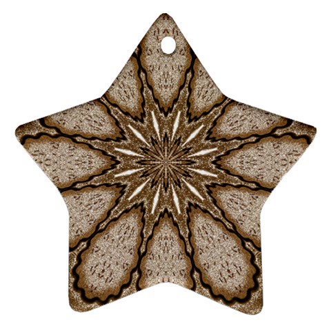 Cookie Rounds Ornament (Star) from ArtsNow.com Front