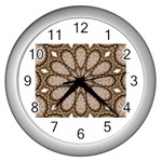 Cookie Rounds Wall Clock (Silver)