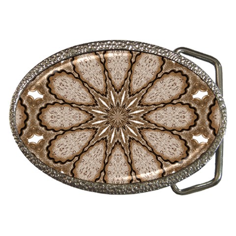 Cookie Rounds Belt Buckle from ArtsNow.com Front