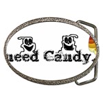 I Need Halloween Candy Belt Buckle