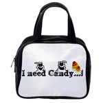 I Need Halloween Candy Classic Handbag (One Side)