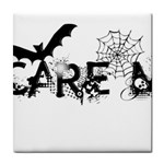 Scare Me Halloween Tile Coaster