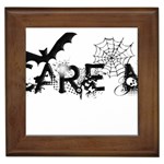 Scare Me Halloween Framed Tile