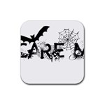 Scare Me Halloween Rubber Coaster (Square)