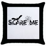 Scare Me Halloween Throw Pillow Case (Black)