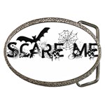 Scare Me Halloween Belt Buckle