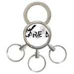 Scare Me Halloween 3-Ring Key Chain