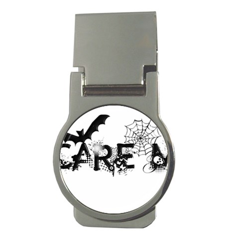 Scare Me Halloween Money Clip (Round) from ArtsNow.com Front