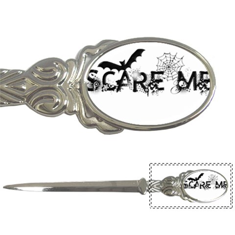 Scare Me Halloween Letter Opener from ArtsNow.com Front