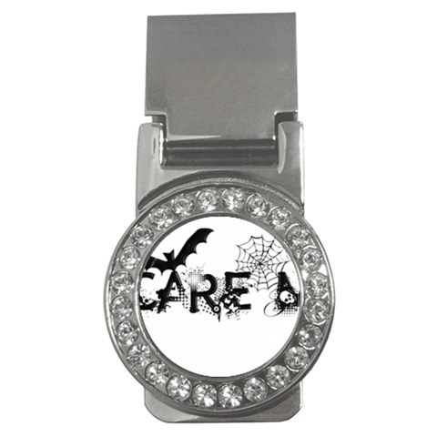 Scare Me Halloween Money Clip (CZ) from ArtsNow.com Front