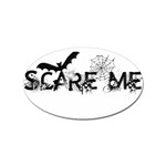 Scare Me Halloween Sticker (Oval)