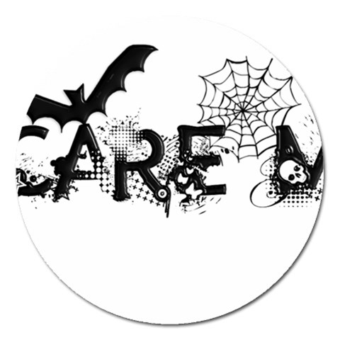 Scare Me Halloween Magnet 5  (Round) from ArtsNow.com Front