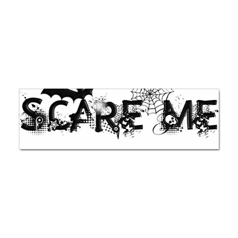 Scare Me Halloween Sticker Bumper (100 pack) from ArtsNow.com Front