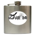 Scare Me Halloween Hip Flask (6 oz)