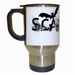 Scare Me Halloween Travel Mug (White)