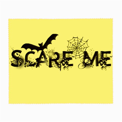 Scare Me Halloween Glasses Cloth (Small) from ArtsNow.com Front