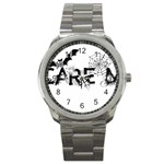 Scare Me Halloween Sport Metal Watch