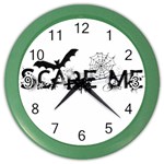 Scare Me Halloween Color Wall Clock