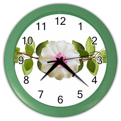 Love Flower Color Wall Clock from ArtsNow.com Front