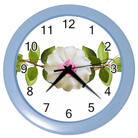 Love Flower Color Wall Clock from ArtsNow.com Front