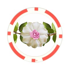 Love Flower Poker Chip Card Guard (10 pack) from ArtsNow.com Front