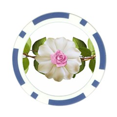 Love Flower Poker Chip Card Guard (10 pack) from ArtsNow.com Front