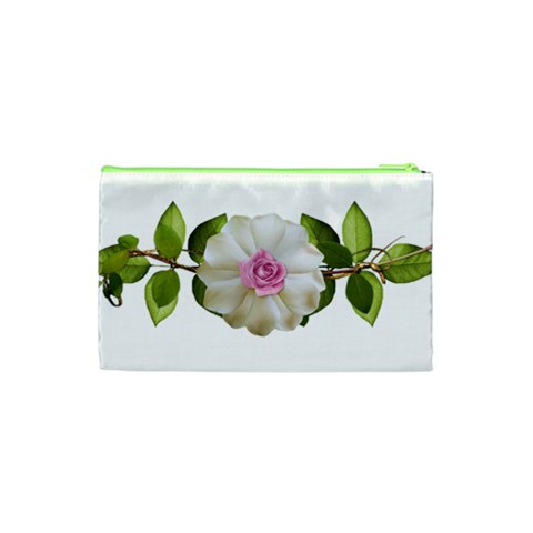 Love Flower Cosmetic Bag (Small) from ArtsNow.com Back