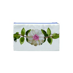 Love Flower Cosmetic Bag (Small) from ArtsNow.com Back