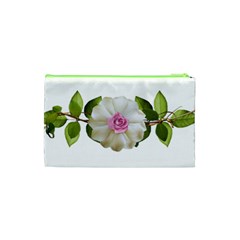 Love Flower Cosmetic Bag (Small) from ArtsNow.com Back