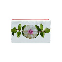 Love Flower Cosmetic Bag (Small) from ArtsNow.com Back