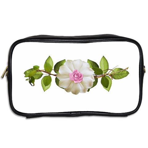 Love Flower Toiletries Bag (Two Sides) from ArtsNow.com Back