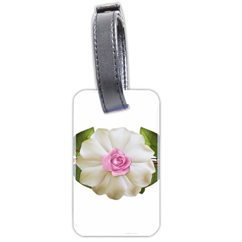 Love Flower Luggage Tag (two sides) from ArtsNow.com Back