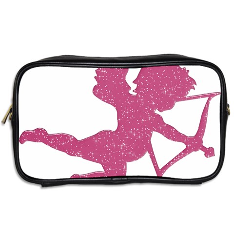 Pink Love Cupid Toiletries Bag (Two Sides) from ArtsNow.com Back