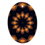 Warm Glow at Night Ornament (Oval)